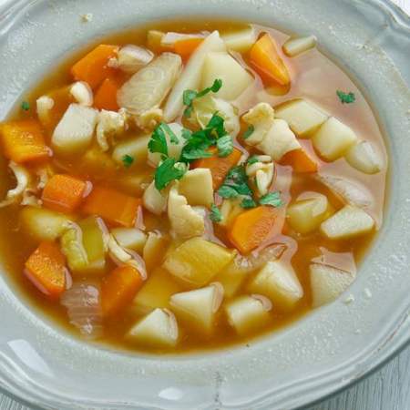 Red conch chowder