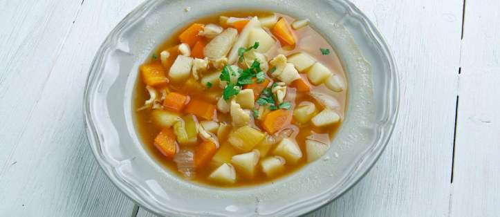 Red conch chowder