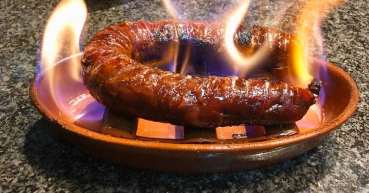 Chouriço assado