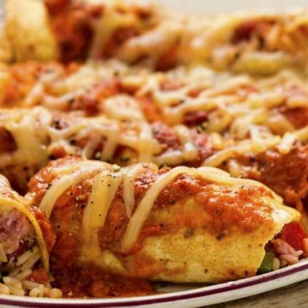 Enchiladas de camaron