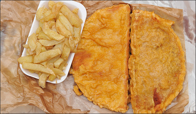Scottish Deep-Fried Pizza