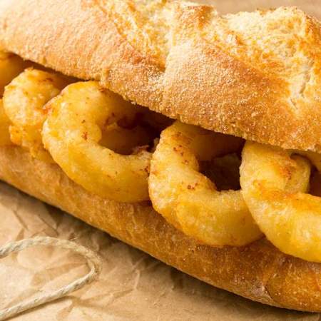 Bocadillo de calamares