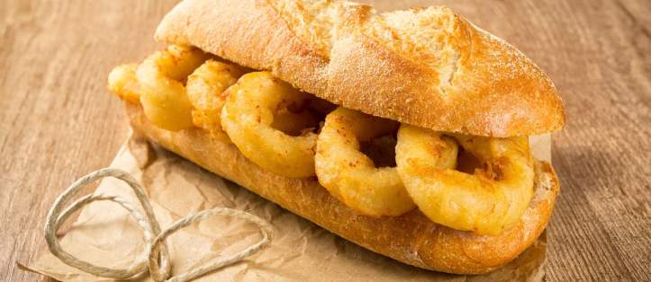 Bocadillo de calamares