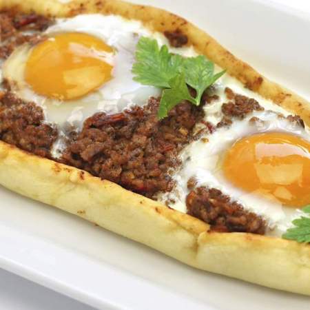 Yumurtalı pide