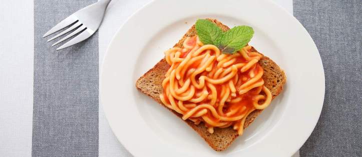 Spaghetti on Toast