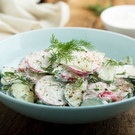 Cucumber and Radish Salad