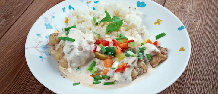 Chicken à la King (Amerika)