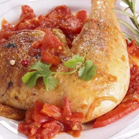 Poulet Basquaise